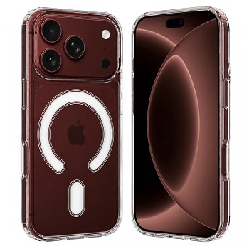 Kryt Techsuit MagSafe Pro na iPhone 18 Pro Max / iPhone 17 Pro Max průhledný