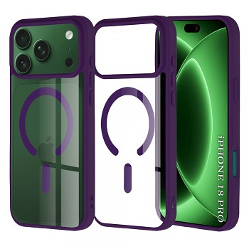 Kryt Techsuit MagSafe Pro na iPhone 18 Pro / iPhone 17 Pro fialový