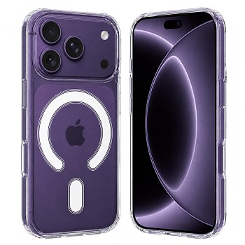 Kryt Techsuit MagSafe Pro na iPhone 18 Pro / iPhone 17 Pro průhledný