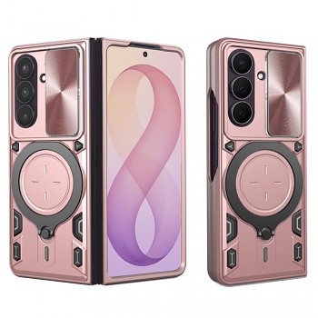 Kryt Techsuit CamGuard Pro pro Samsung Galaxy Z Fold7 a Z Fold8 Ultra růžově zlatý