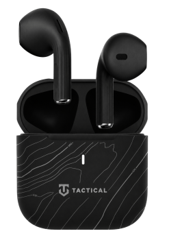 Bezdrátová sluchátka Tactical StrikePods Bug 2.0 CrudeOil černá