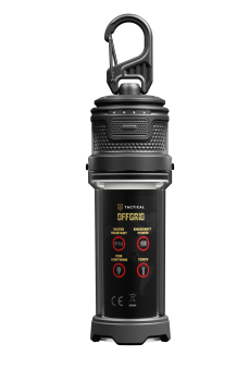 Outdoorová LED lucerna s powerbankou Tactical OffGrid