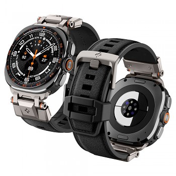 Řemínek Spigen DuraPro Armor pro Samsung Galaxy Watch Ultra 2 a Watch Ultra 47 mm černý