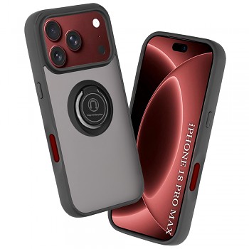 Kryt Techsuit Glinth pro iPhone 18 Pro Max a iPhone 17 Pro Max černý