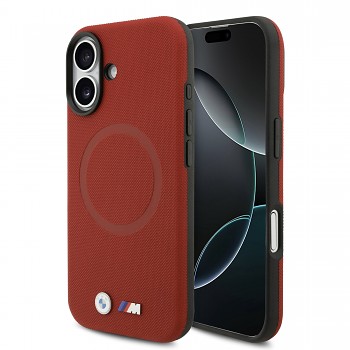 Kryt BMW M FW Metal Logo MagSafe pro Apple iPhone 17 červený