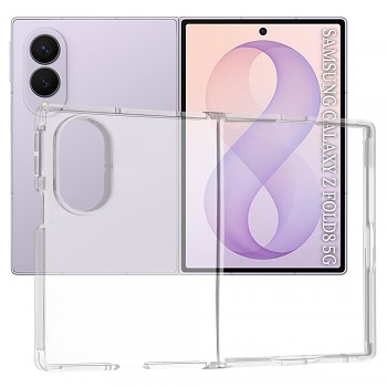 Kryt Techsuit Clear Silicone pro Samsung Galaxy Z Fold8 průhledný