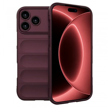 Kryt Techsuit Magic Shield pro iPhone 18 Pro Max / iPhone 17 Pro Max vínový