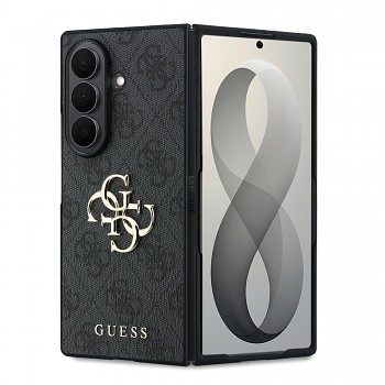Kryt Guess PU 4G Metal Logo pro Samsung Galaxy Z Fold 8 Ultra šedý