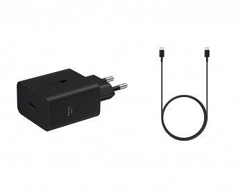 Nabíječka Samsung EP-T6010NBE 60 W USB-C s kabelem USB-C/USB-C 3 A černá OOB Bulk