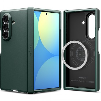 Spigen kryt Tough Armor Pro MagFit pro Samsung Galaxy Z Fold8 Ultra, tmavě zelený