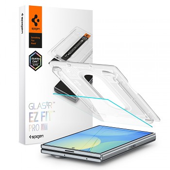Spigen ochranné tvrzené sklo Glas.tR EZ-FIT Pro HD pro Samsung Galaxy Z Fold8, transparentní