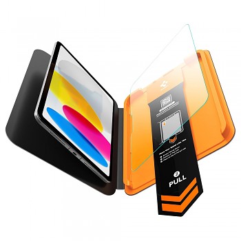 Spigen ochranné tvrzené sklo Glas.tR AlignMaster T pro iPad 10 (2022) 10.9 / 11 (2025), transparentní