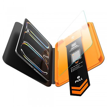 Spigen ochranné tvrzené sklo Glas.tR AlignMaster T pro iPad Pro 11 (2024 / 2025), transparentní