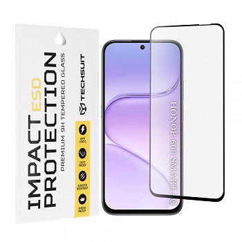 Techsuit ochranné sklo ESD pro Honor 600 Smart, černé