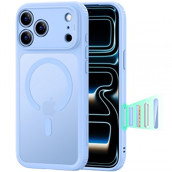 ESR kryt Classic Hybrid HaloLock pro iPhone 18 Pro Max / iPhone 17 Pro Max, matně světle modrý