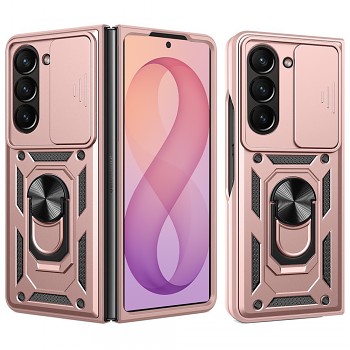 Techsuit kryt CamShield Series pro Samsung Galaxy Z Fold7 / Z Fold8 Ultra, růžově zlatý