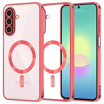 Techsuit kryt Luxury Crystal MagSafe pro Samsung Galaxy A27 5G, červený