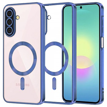Techsuit kryt Luxury Crystal MagSafe pro Samsung Galaxy A27 5G, tmavě modrý