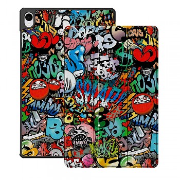 Techsuit pouzdro FoldPro pro Samsung Galaxy Tab S12 Plus, s městským motivem