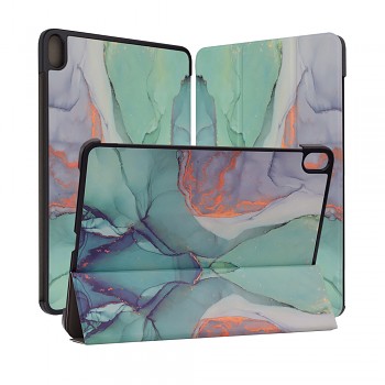 Techsuit pouzdro FoldPro pro Samsung Galaxy Tab S12 Plus, se zeleným motivem