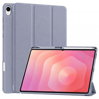 Techsuit pouzdro Flex Trifold s držákem na stylus pro Samsung Galaxy Tab S12 Plus, fialové