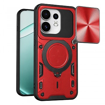 Techsuit kryt CamGuard Pro pro Oppo Reno16 / Reno16 Pro, červený