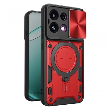 Techsuit kryt CamGuard Pro pro Oppo Reno16 F / Reno16 FS, červený