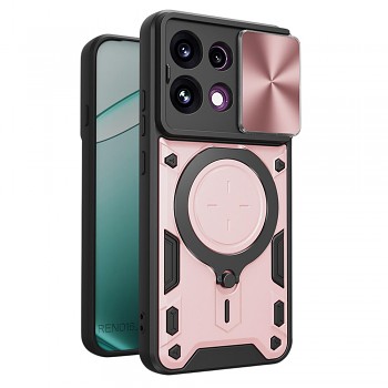 Techsuit kryt CamGuard Pro pro Oppo Reno16 F / Reno16 FS, růžově zlatý