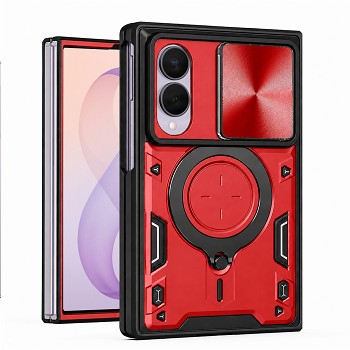 Techsuit kryt CamGuard Pro pro Samsung Galaxy Z Fold8, červený