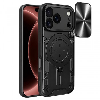 Techsuit kryt CamGuard Pro pro iPhone 18 Pro Max / iPhone 17 Pro Max, černý