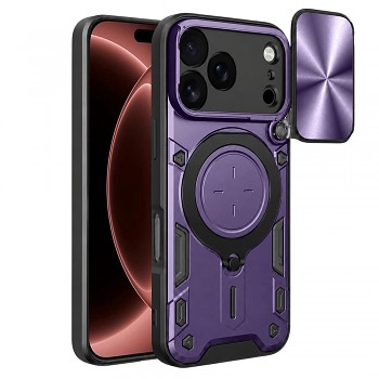 Techsuit kryt CamGuard Pro pro iPhone 18 Pro Max / iPhone 17 Pro Max, fialový