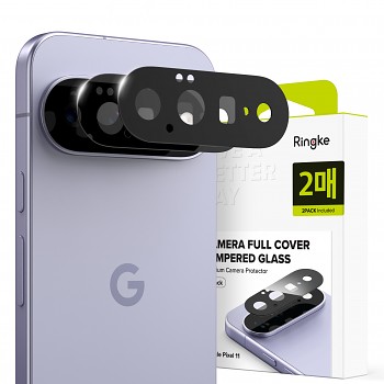 Ringke ochranná skla objektivu Camera Full Cover (2 ks) pro Google Pixel 11, černé