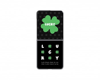 Samsung kryt FlipSuit Lucky Clover pro Galaxy Z Flip 8