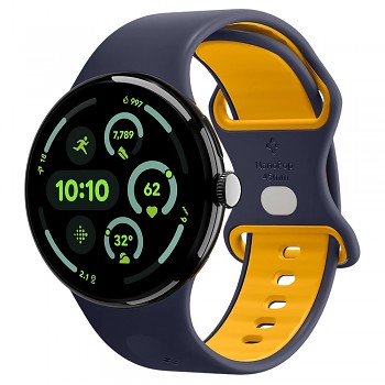 Spigen řemínek Nano Pop pro Google Pixel Watch 5 / Watch 4 / Watch 3 45 mm, borůvkově modrý