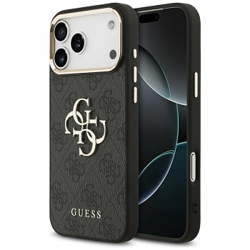 Guess pevný kryt 4G Big Classic Logo pro iPhone 18 Pro Max, černý