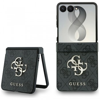 Guess pevný kryt 4G Big Logo pro Samsung Galaxy Z Flip8, černý