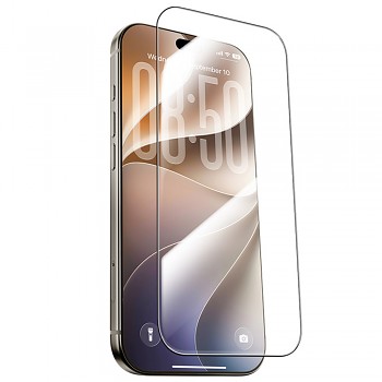 Benks ochranné tvrzené sklo Ultra Shield HD pro iPhone 18 Pro / 17 Pro, černé