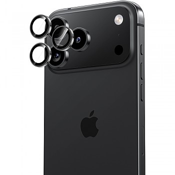 Benks safírové ochranné sklo objektivu DR pro iPhone 18 Pro / Pro Max, černé