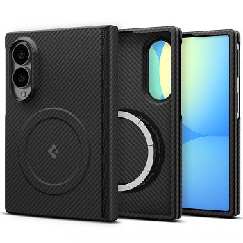 Spigen kryt Air Skin Aramid MagSafe pro Samsung Galaxy Z Fold8, černý