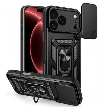 Techsuit kryt CamShield Series pro iPhone 18 Pro Max / iPhone 17 Pro Max, černý