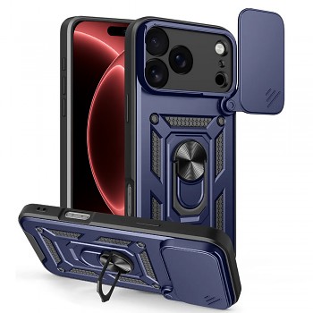 Techsuit kryt CamShield Series pro iPhone 18 Pro / iPhone 17 Pro, modrý