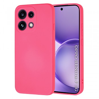 Techsuit silikonový kryt SoftFlex pro Oppo Reno16 F / Reno16 FS, sytě růžový