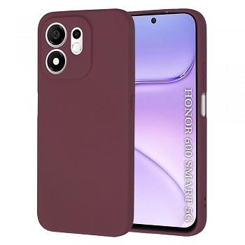 Techsuit silikonový kryt SoftFlex pro Honor 600 Smart, švestkově červený