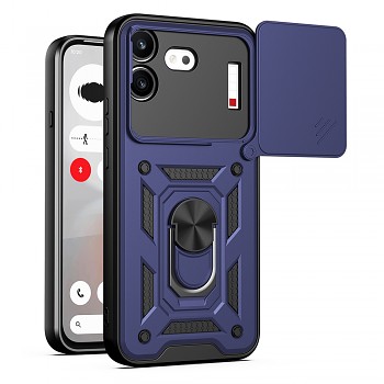 Techsuit kryt CamShield Series pro Nothing Phone (4b), modrý
