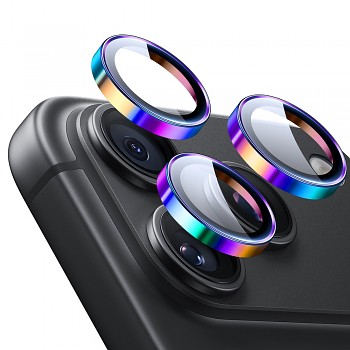 ESR ochranná skla objektivu Armorite pro iPhone 18 Pro / iPhone 18 Pro Max, duhové