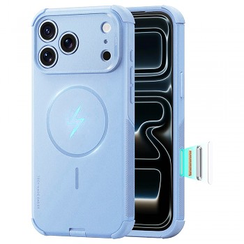 ESR kryt Cyber HaloLock pro iPhone 18 Pro / iPhone 17 Pro, světle modrý