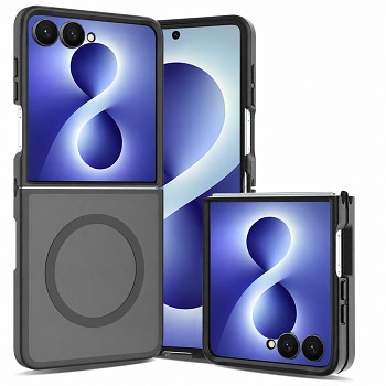 Techsuit kryt PureFrost MagSafe pro Samsung Galaxy Z Flip8, matně černý