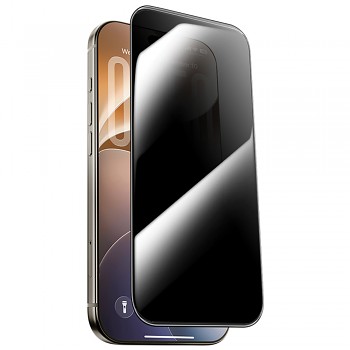 Benks ochranné tvrzené sklo Ultra Shield pro iPhone 18 Pro s privátním filtrem, černé