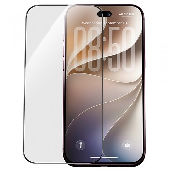 Benks ochranné tvrzené sklo Glass Warrior pro iPhone 18 Pro Max s privátním filtrem, černé
