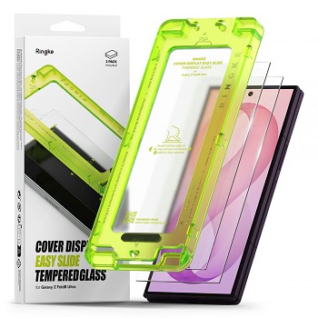 Ringke ochranné tvrzené sklo Cover Display Easy Slide Tempered Glass (2 ks) pro Samsung Galaxy Z Fold8 Ultra čiré